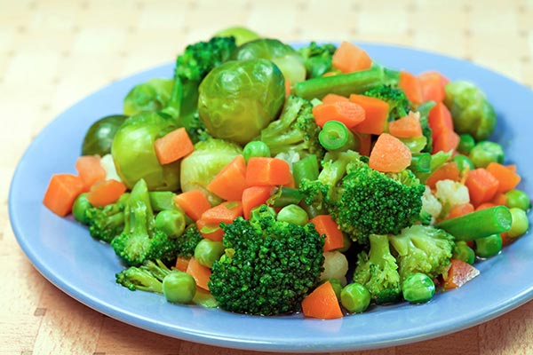 均衡飲食，綠色蔬菜
